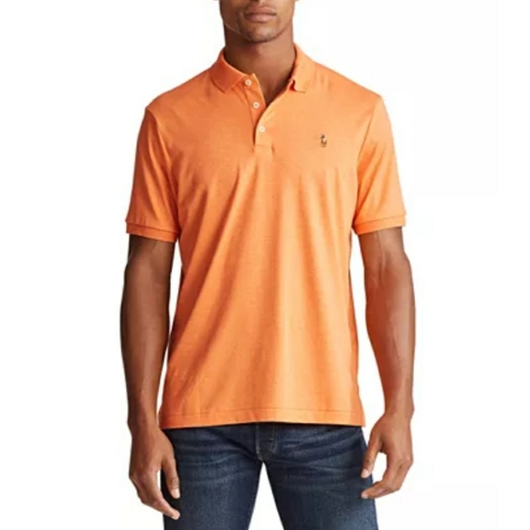 Men's Ralph Lauren True Orange Polo - Picture 2 of 7